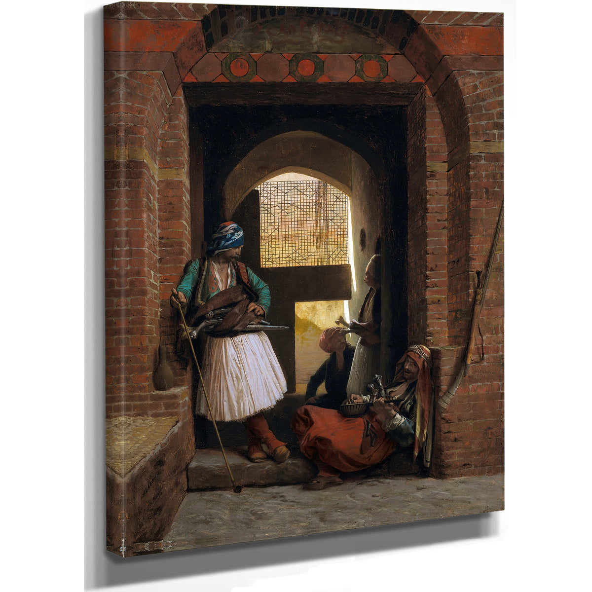 Corps de Garde Darnautes Au Caire 1861 By Jean Leon Gerome
