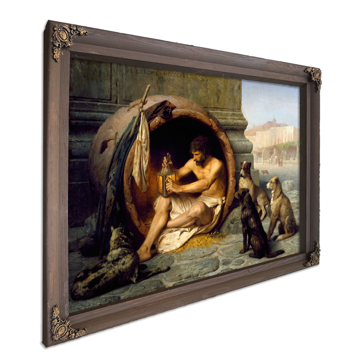 Diogenes 1860 By Jean Leon Gerome