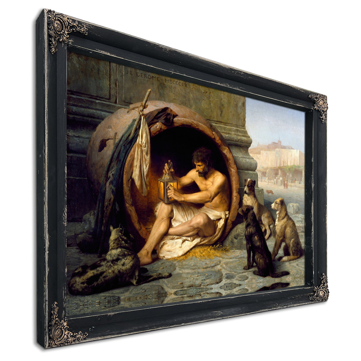 Diogenes 1860 By Jean Leon Gerome