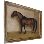 Dollar Bay Hunter a Loose Box By Jean Leon Gerome