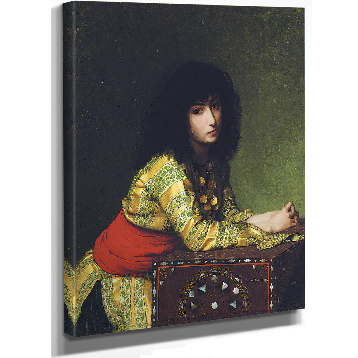 Egyptian Girl Circa 1877 By Jean Leon Gerome