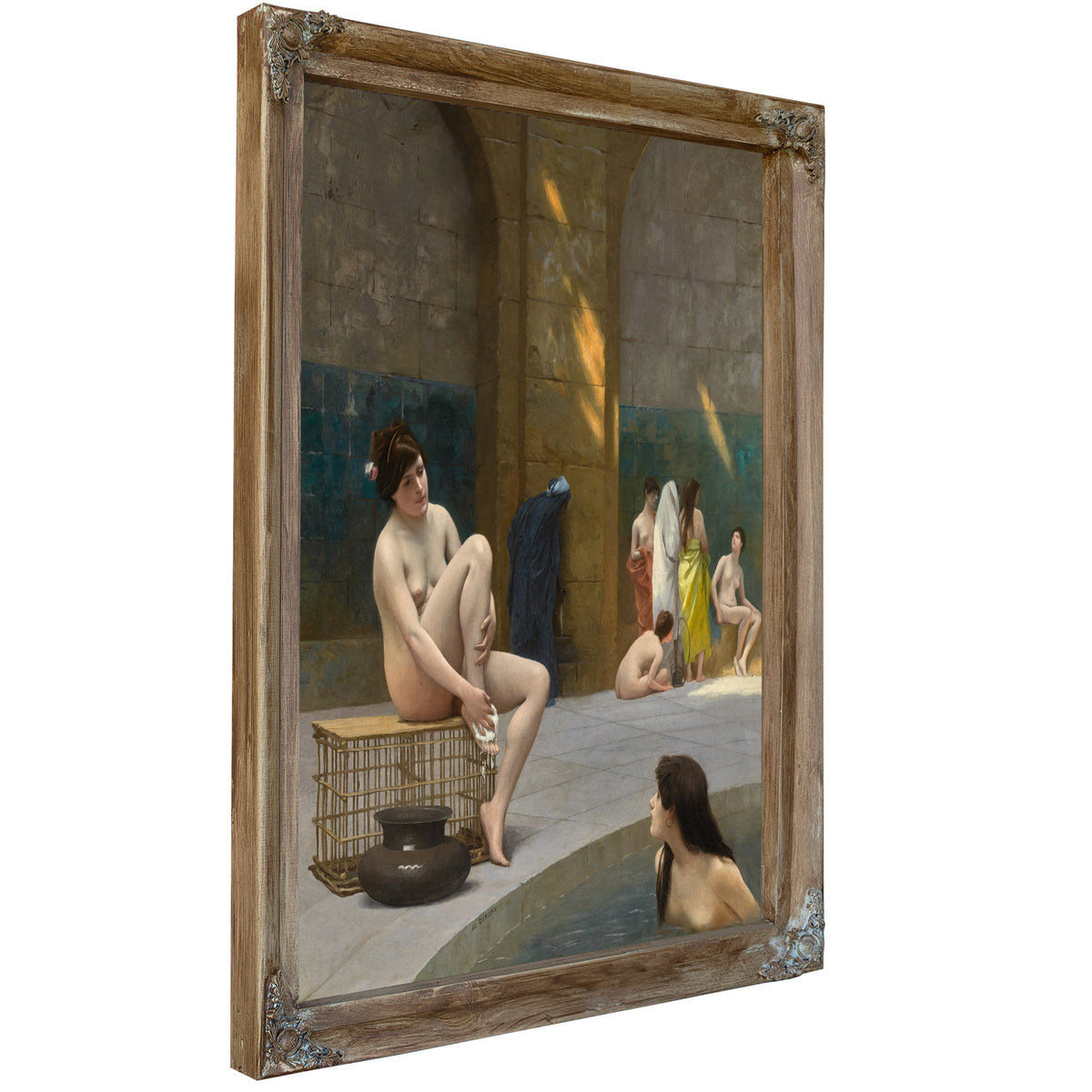 Femmes Au Bain By Jean Leon Gerome
