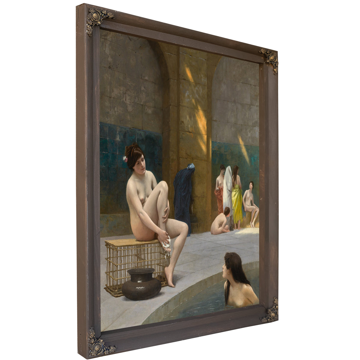 Femmes Au Bain By Jean Leon Gerome