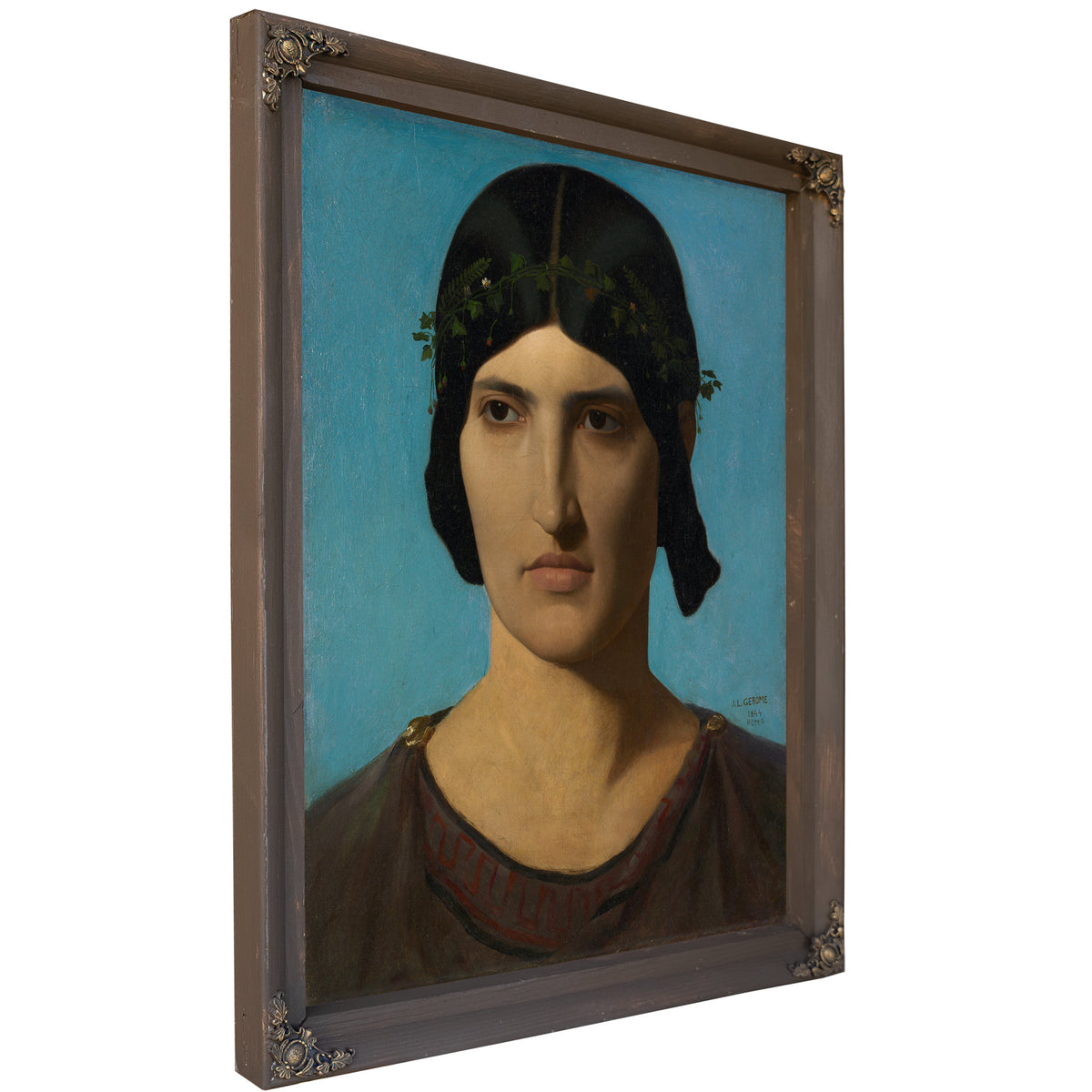 Head an Italian Woman 1847 1860 By Jean Leon Gerome