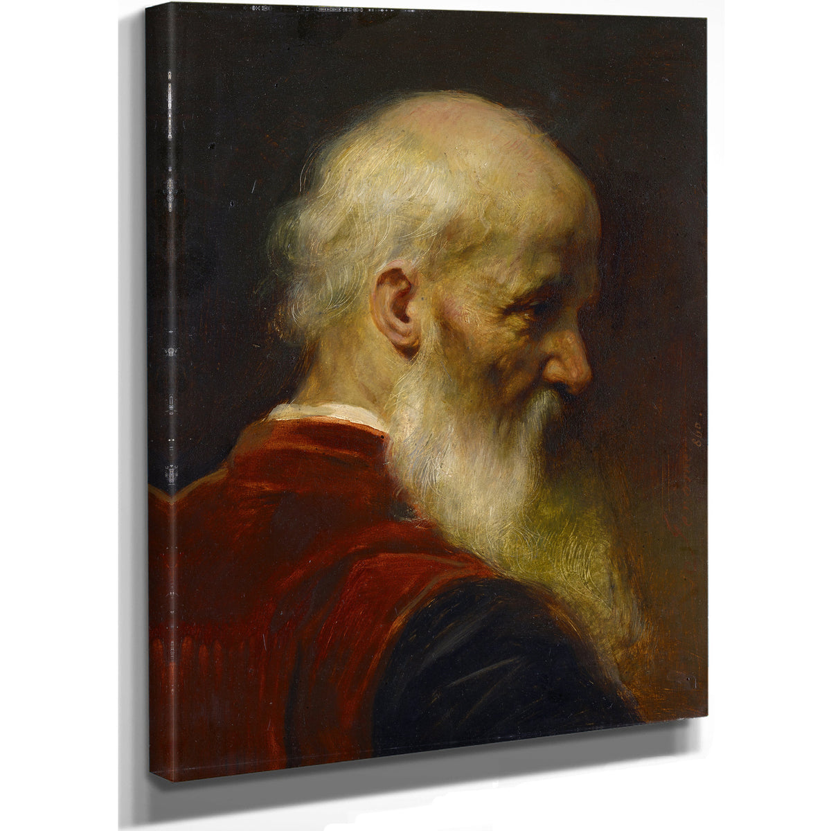 Head an Old Man 1886 By Jean Leon Gerome