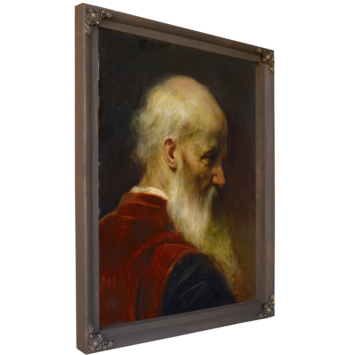 Head an Old Man 1886 By Jean Leon Gerome