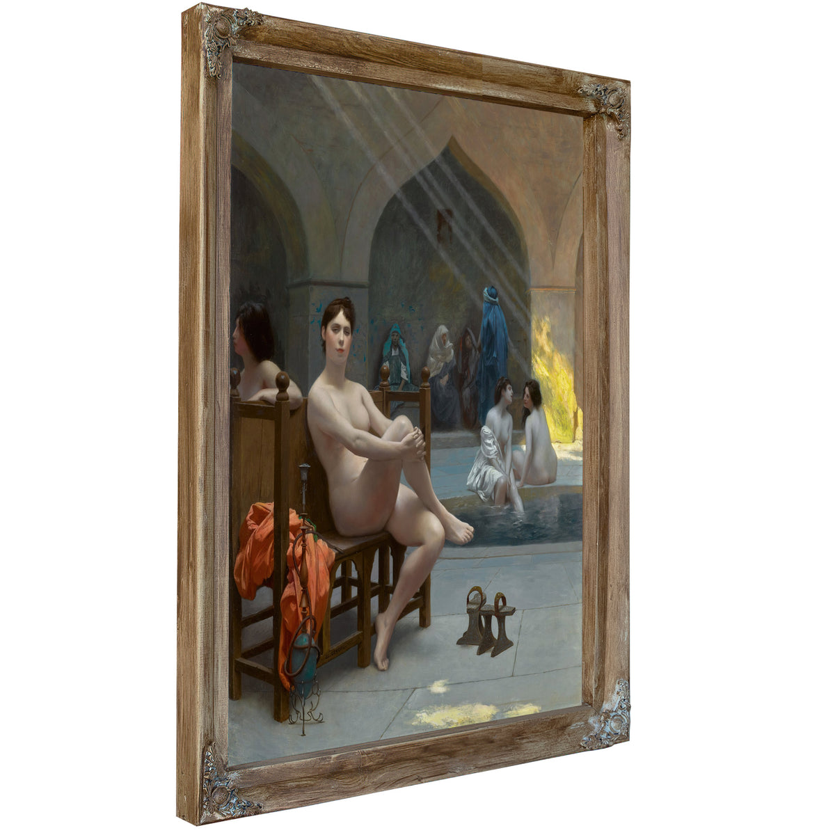 Le Bain Des Femmes By Jean Leon Gerome