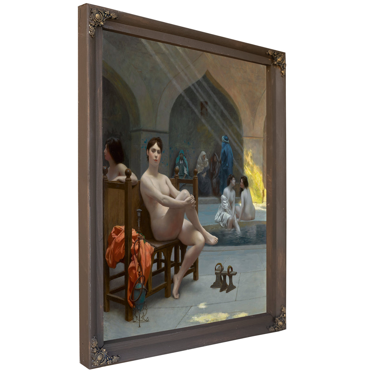 Le Bain Des Femmes By Jean Leon Gerome