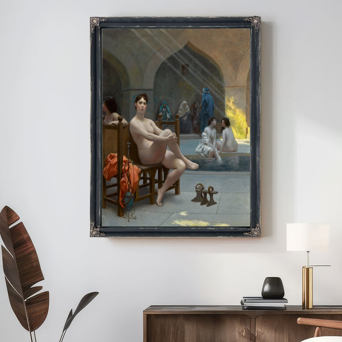 Le Bain Des Femmes By Jean Leon Gerome