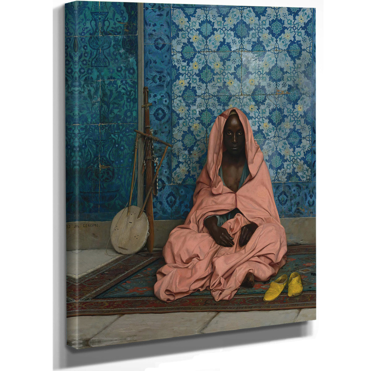 Le Barde Noir By Jean Leon Gerome