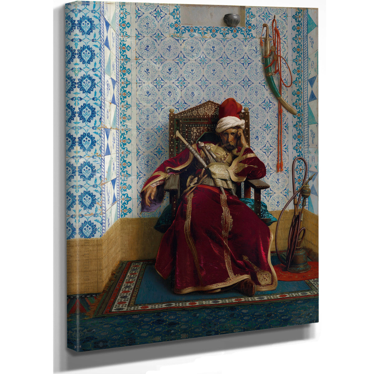 Markos Botsaris 1874 By Jean Leon Gerome