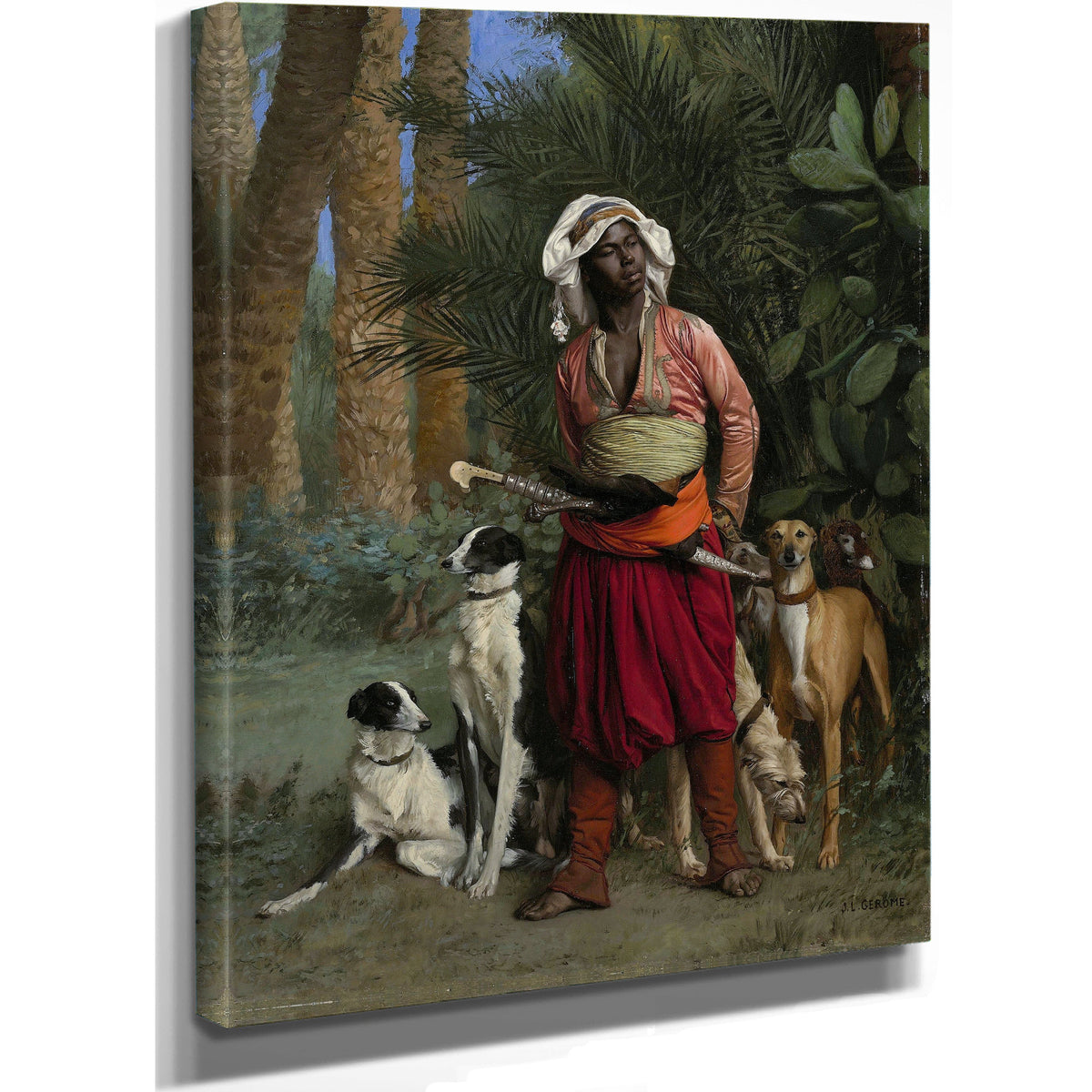 Master the Hounds 1871 By Jean Leon Gerome