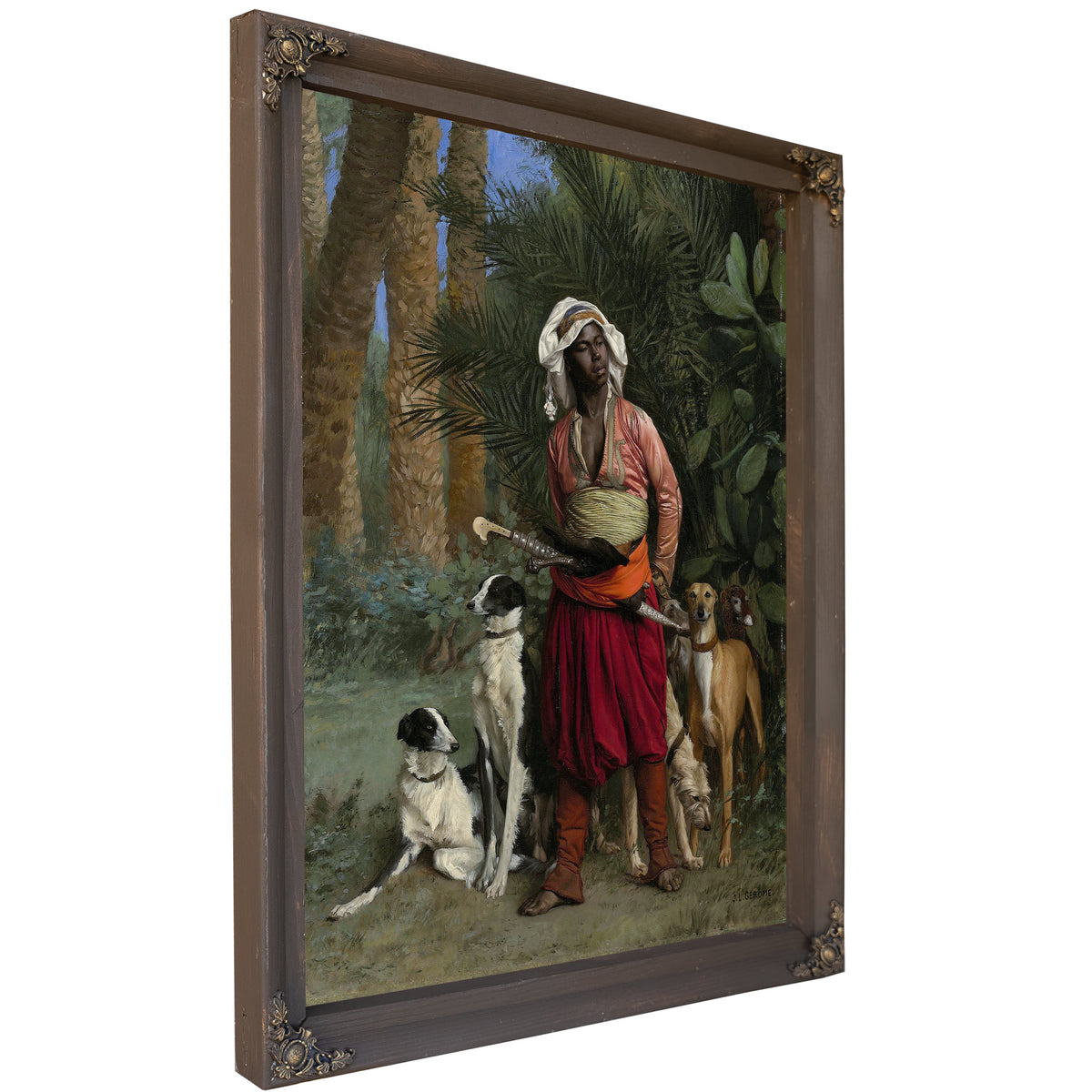 Master the Hounds 1871 By Jean Leon Gerome