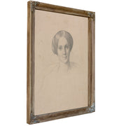 Portrait Head a Woman 1800s By Jean Leon Gerome