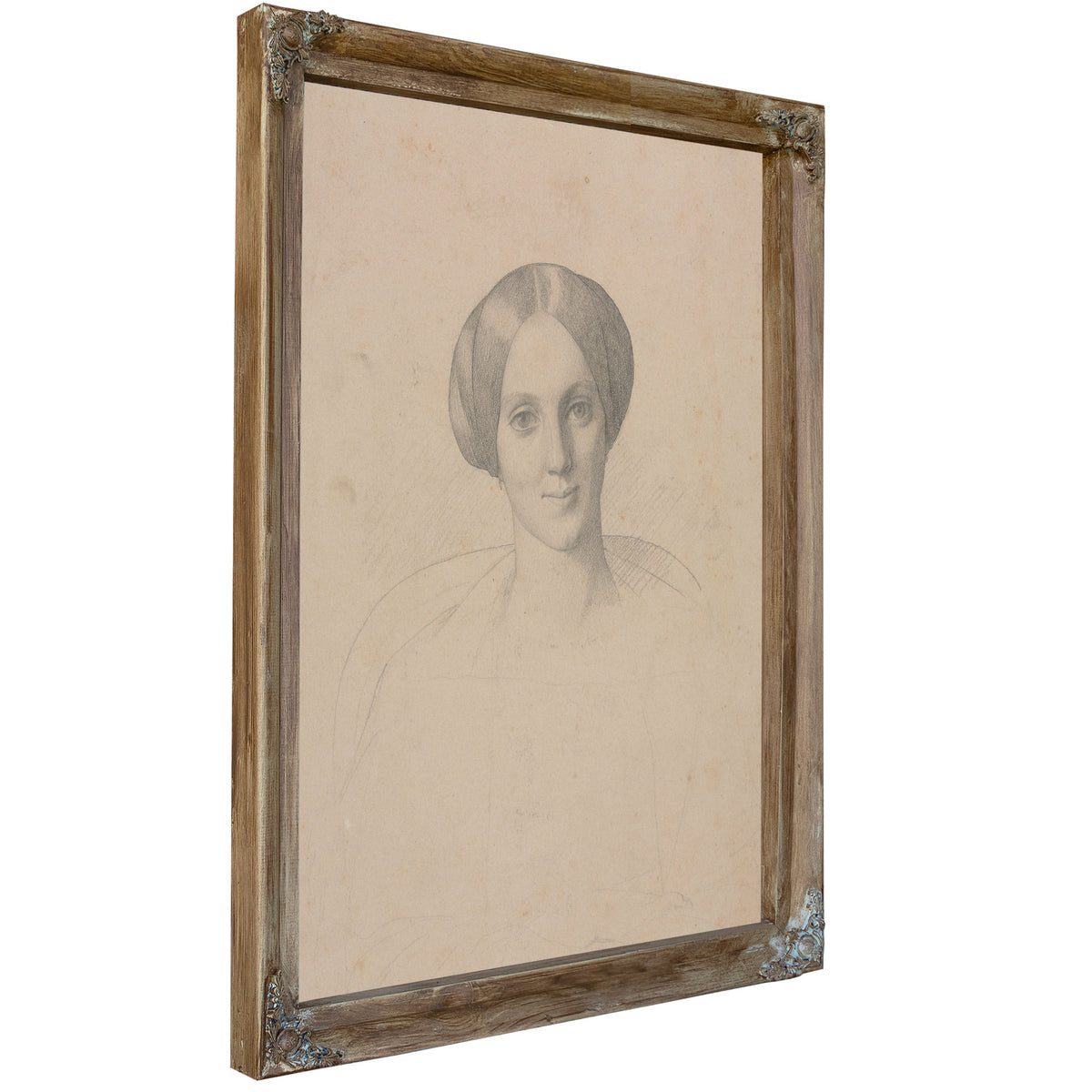 Portrait Head a Woman 1800s By Jean Leon Gerome