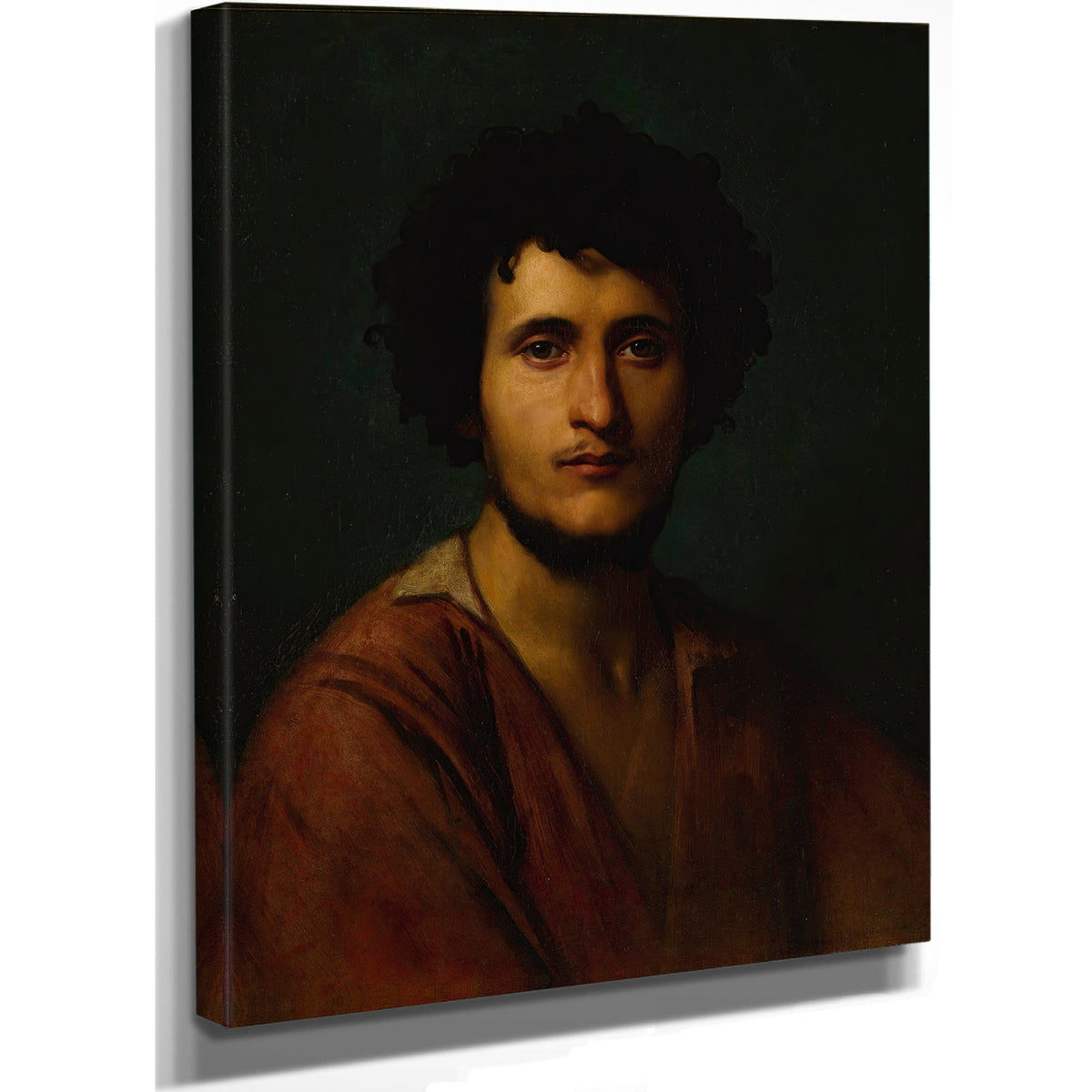 Portrait Study Giacomo Orlandi Di By Jean Leon Gerome