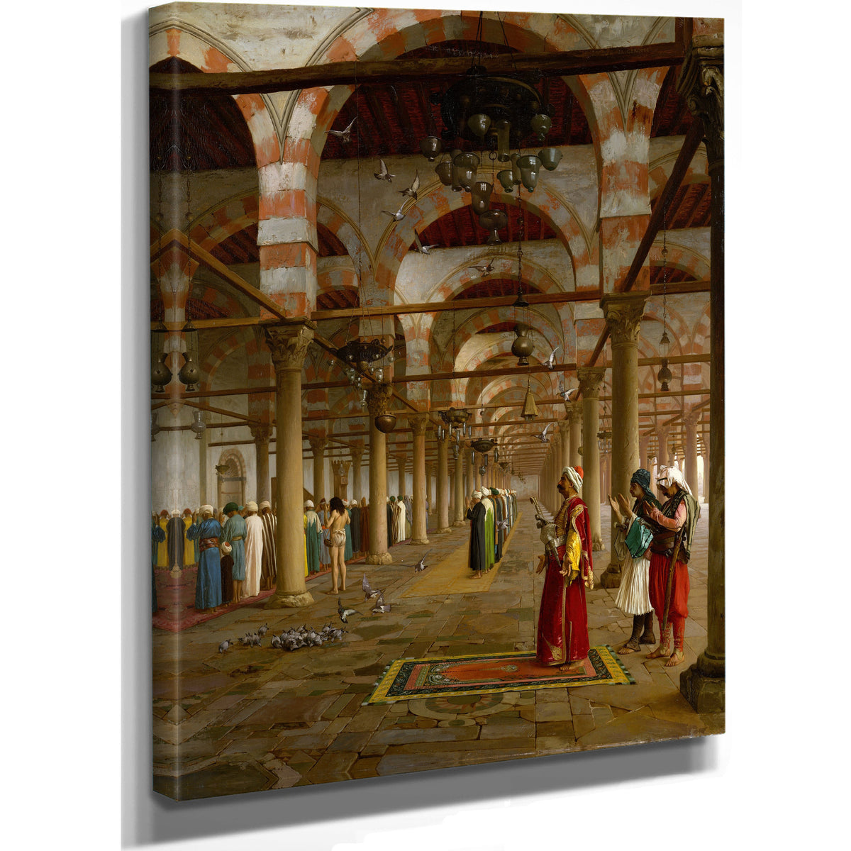 Prayer the Mosque 1871 By Jean Leon Gerome