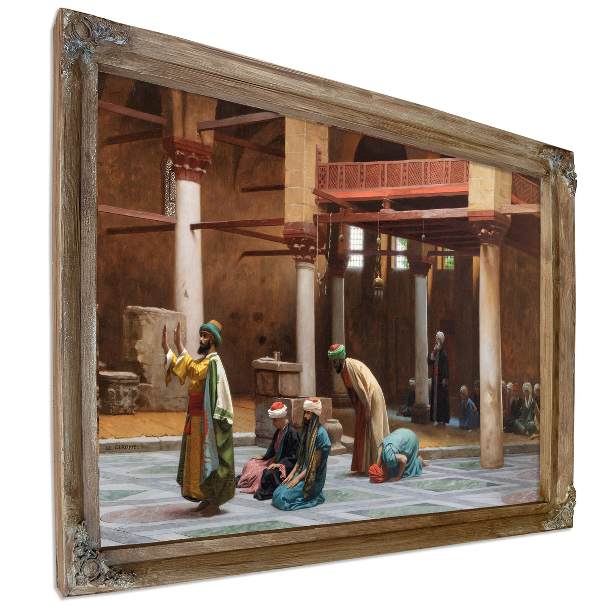 Prayers the Mosque By Jean Leon Gerome