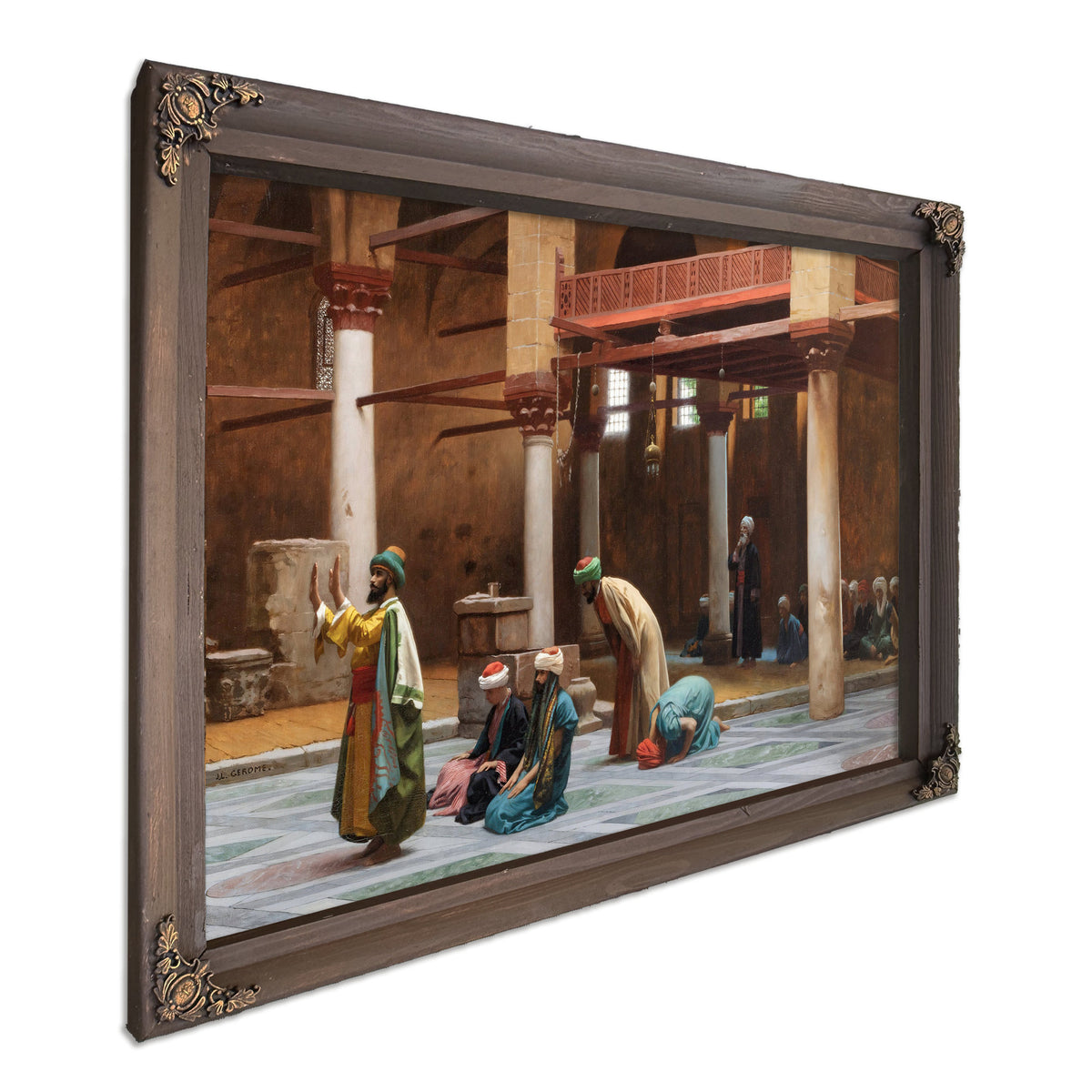 Prayers the Mosque By Jean Leon Gerome