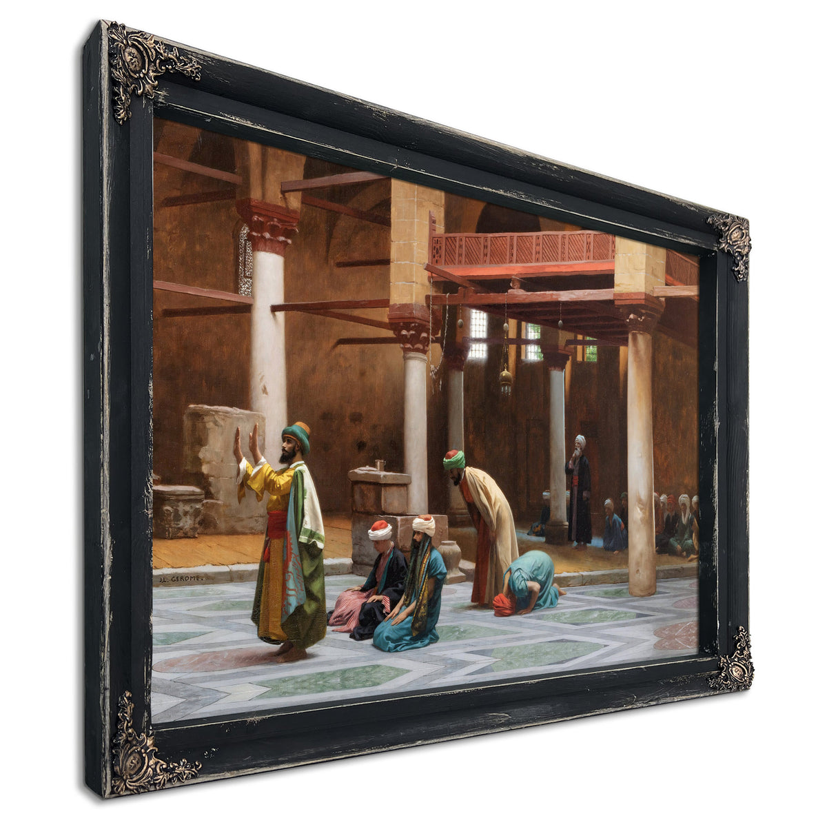 Prayers the Mosque By Jean Leon Gerome