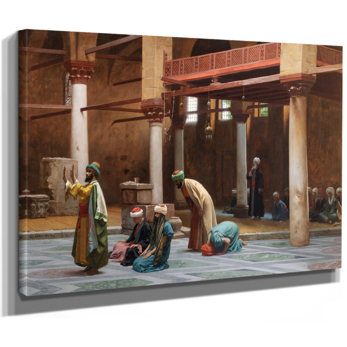 Prayers the Mosque By Jean Leon Gerome