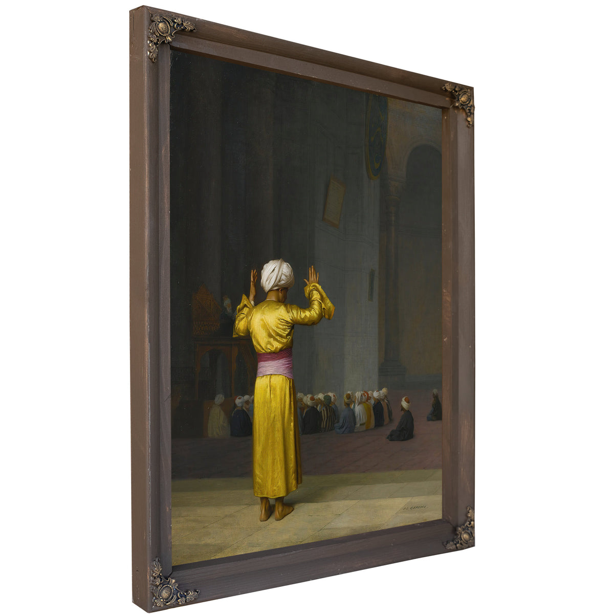 Priere Dans la Mosquee By Jean Leon Gerome