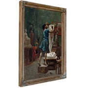 Pygmalion et Galatee Esquisse Lhuile By Jean Leon Gerome
