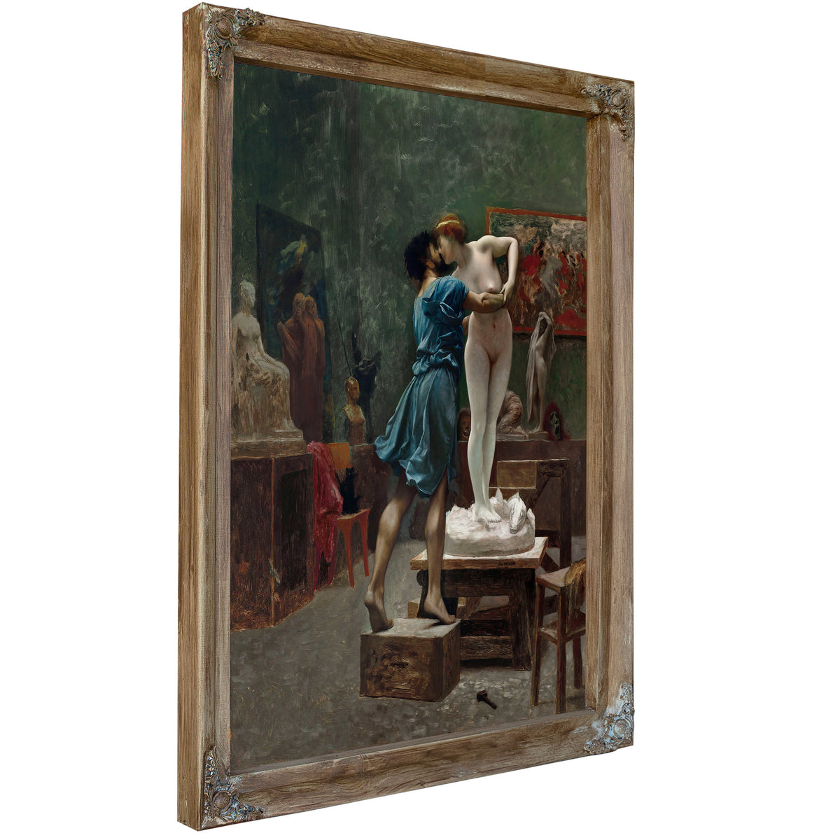 Pygmalion et Galatee Esquisse Lhuile By Jean Leon Gerome
