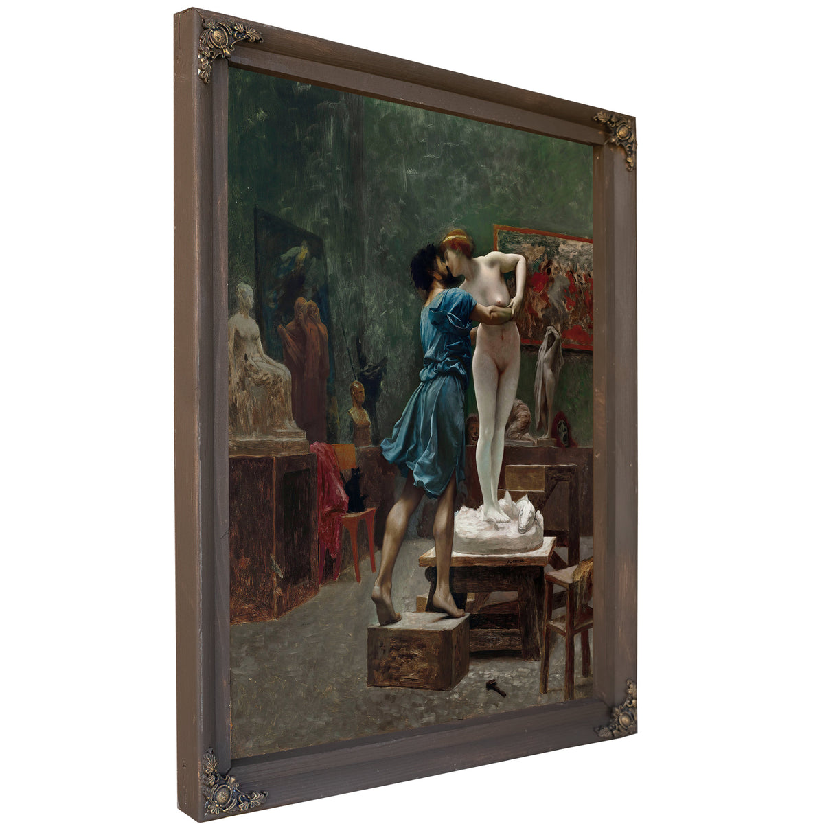 Pygmalion et Galatee Esquisse Lhuile By Jean Leon Gerome