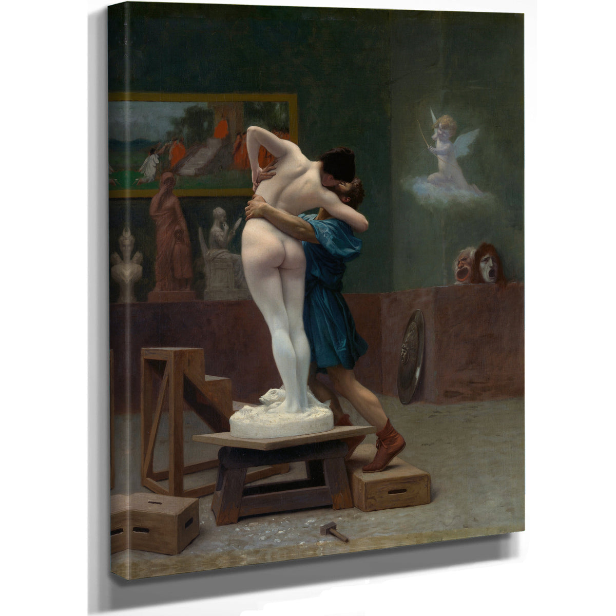 Pygmalion Galatea Ca 1890 By Jean Leon Gerome