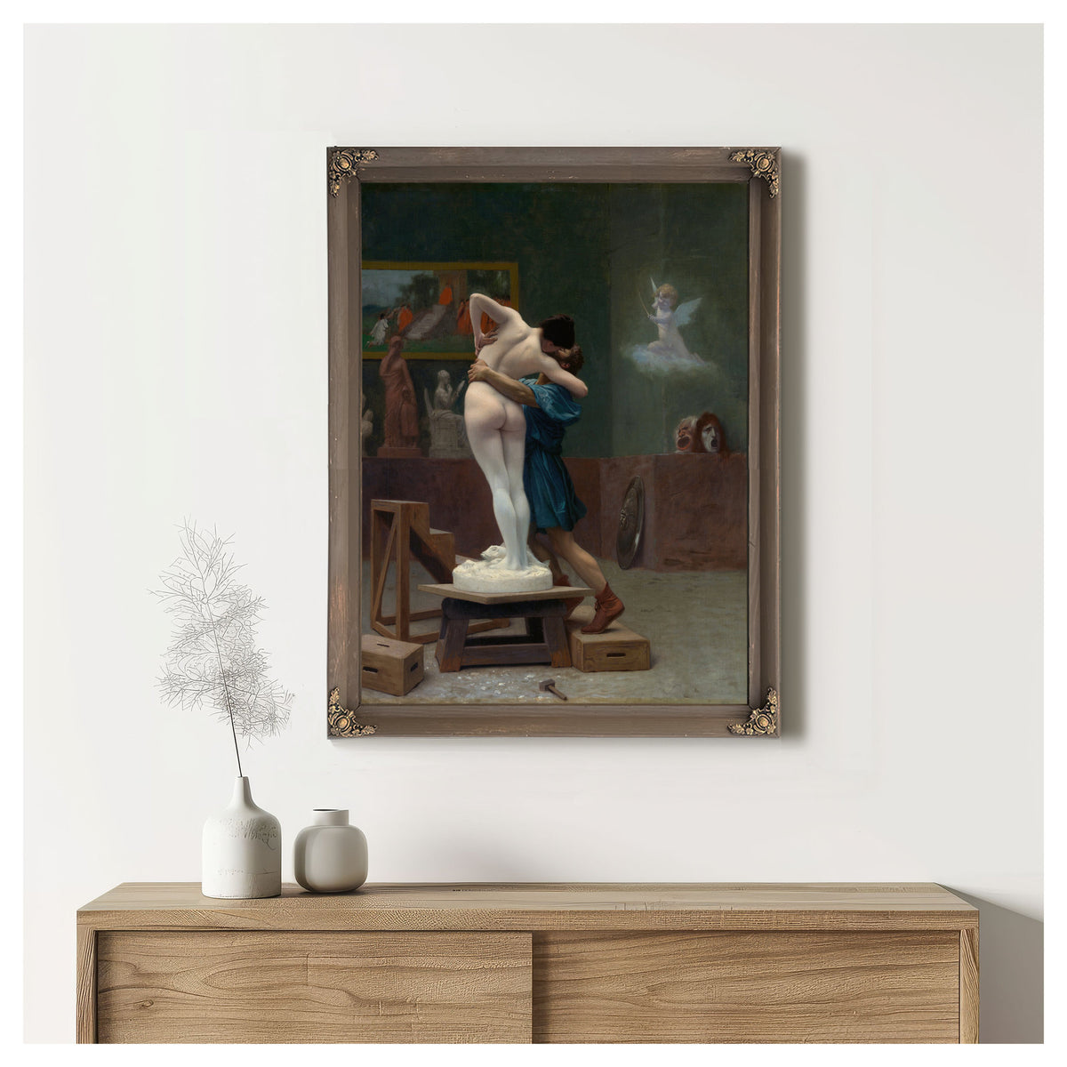 Pygmalion Galatea Ca 1890 By Jean Leon Gerome
