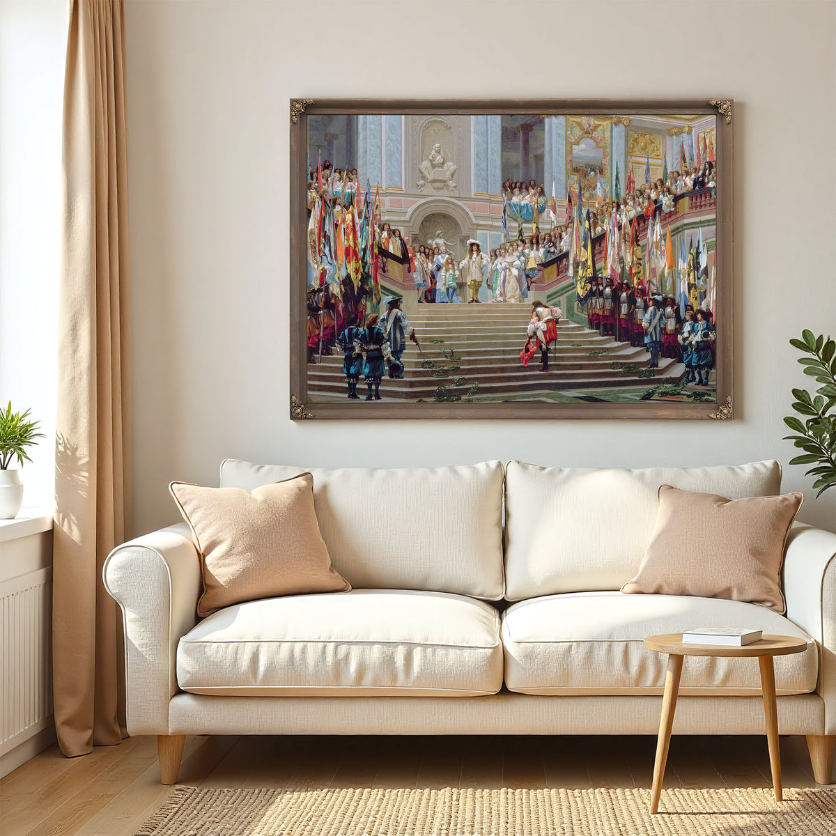 Reception le Grand Conde Louis Xiv By Jean Leon Gerome