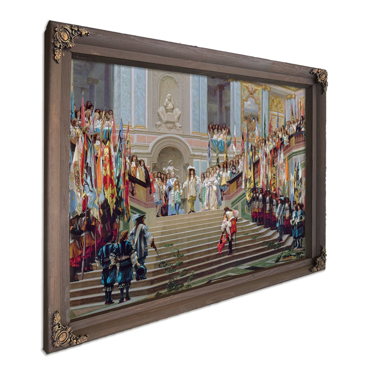 Reception le Grand Conde Louis Xiv By Jean Leon Gerome