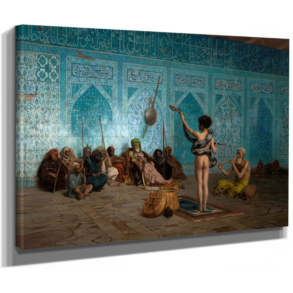 Snake Charmer C 1879 By Jean Leon Gerome