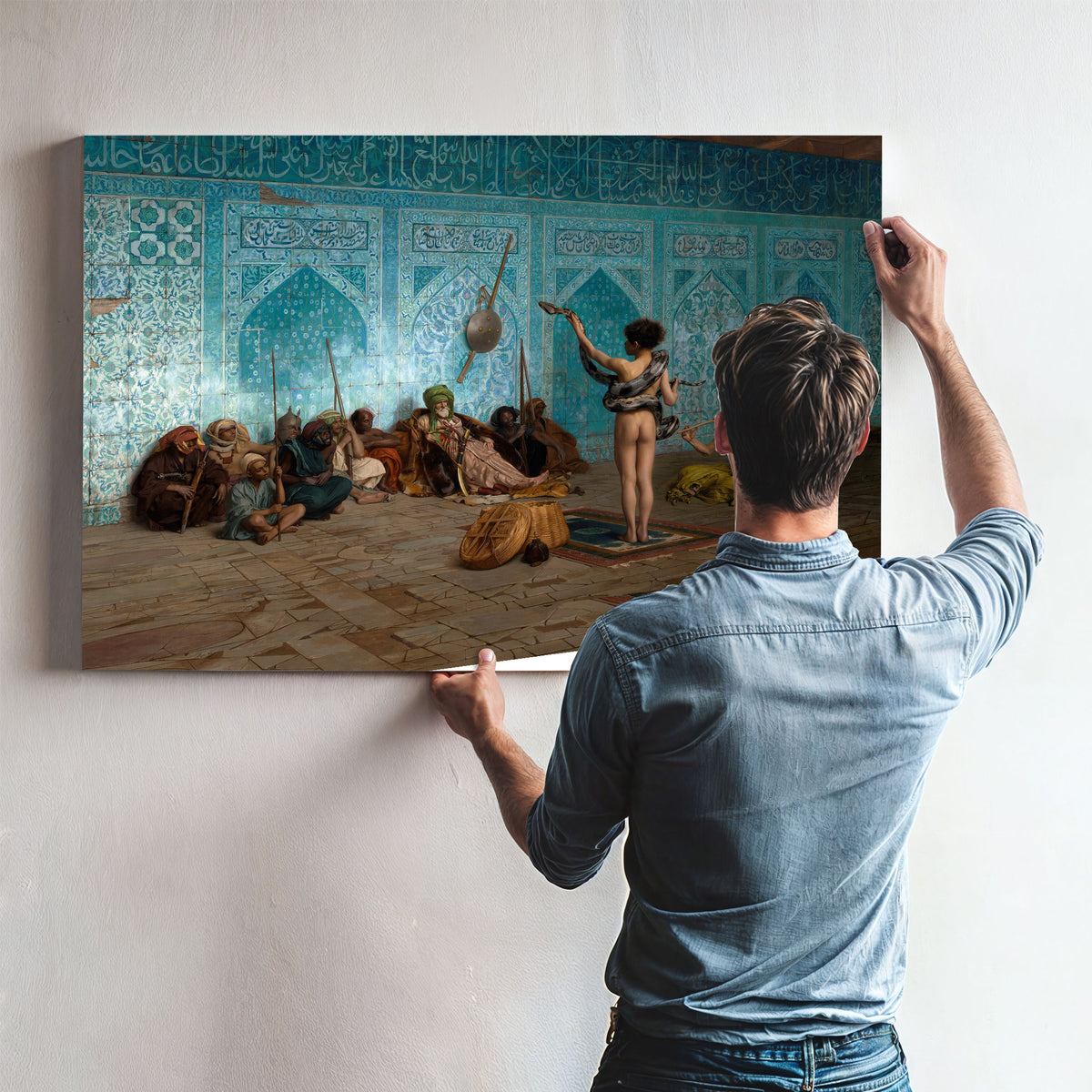 Snake Charmer C 1879 By Jean Leon Gerome