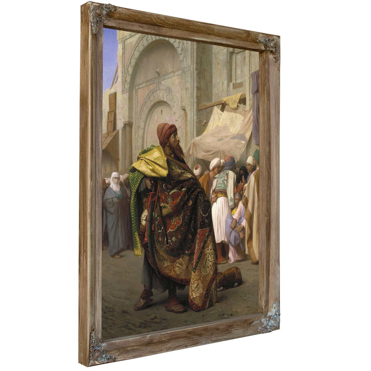 The Carpet Merchant Cairo 1869 By Jean Leon Gerome
