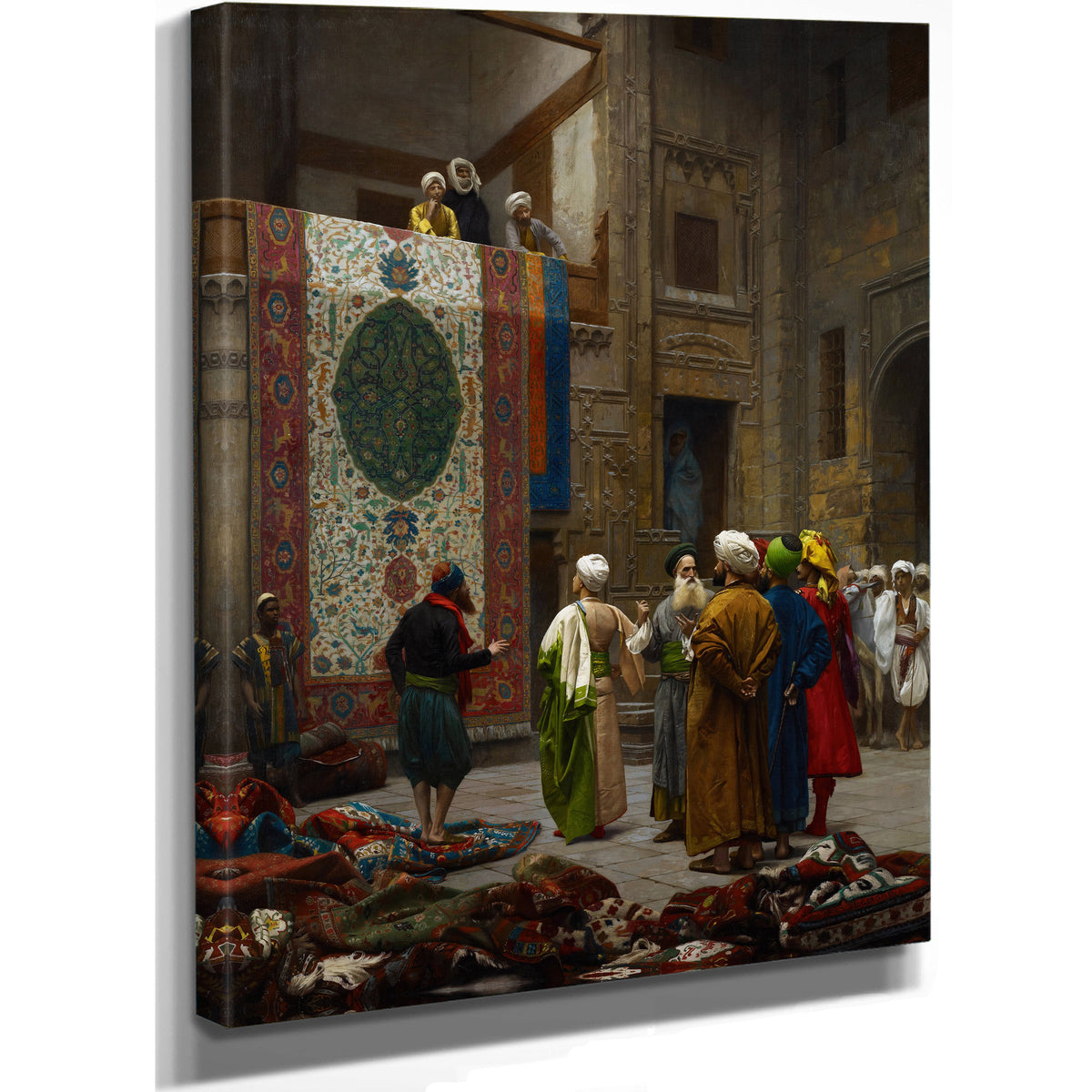 The Carpet Merchant Circa 1887 By Jean Leon Gerome