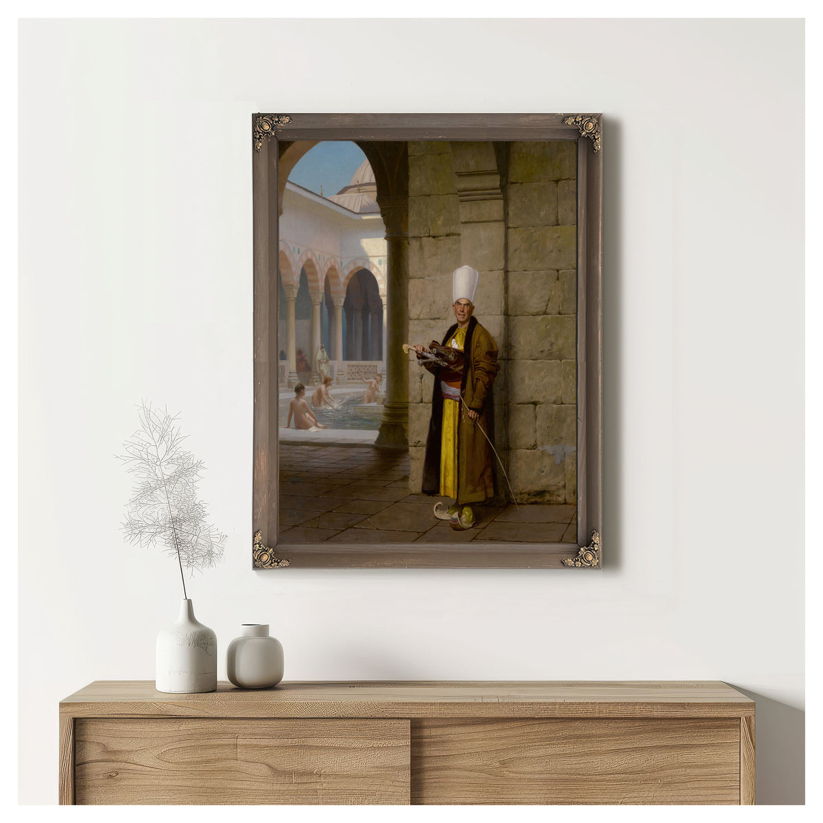 The Grand White Eunuch By Jean Leon Gerome