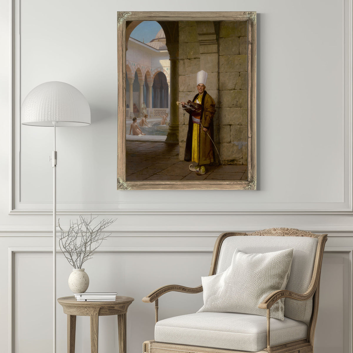 The Grand White Eunuch By Jean Leon Gerome
