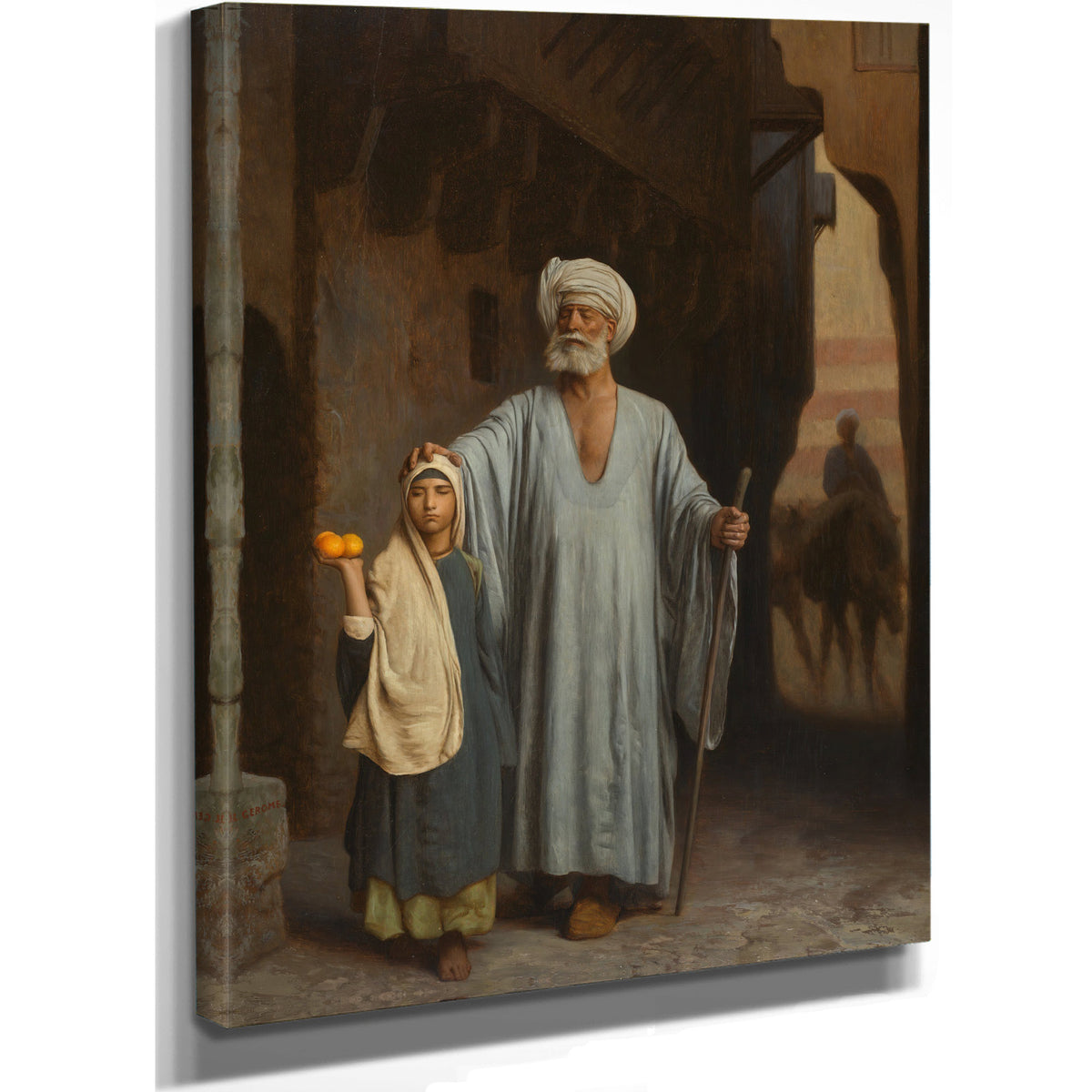 The Helping Hand By Jean Leon Gerome