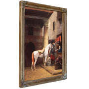 The Saddle Bazaar Cairo 1883 By Jean Leon Gerome