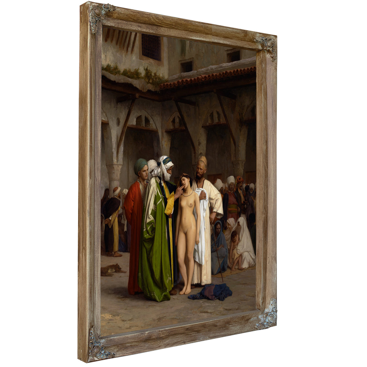 The Slave Market Circa 1866 By Jean Leon Gerome