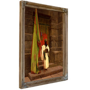 The Standing Bearer Unfolding Holy By Jean Leon Gerome