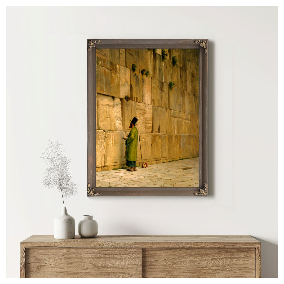 The Wailing Wall By Jean Leon Gerome
