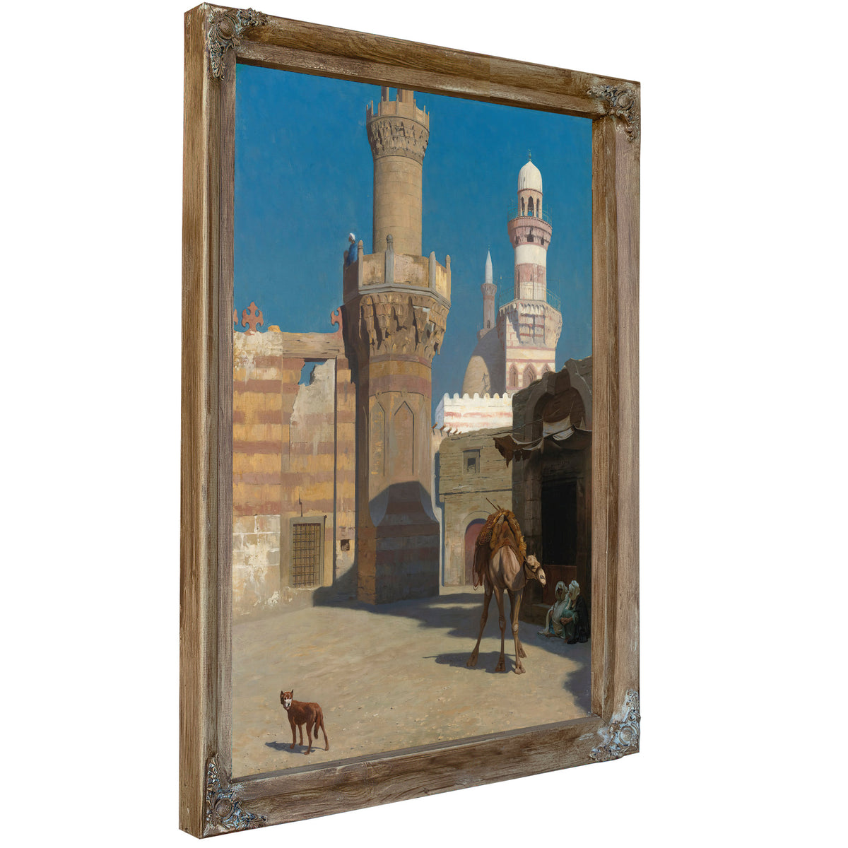 Une Journee Chaude Au Caire Devant la By Jean Leon Gerome