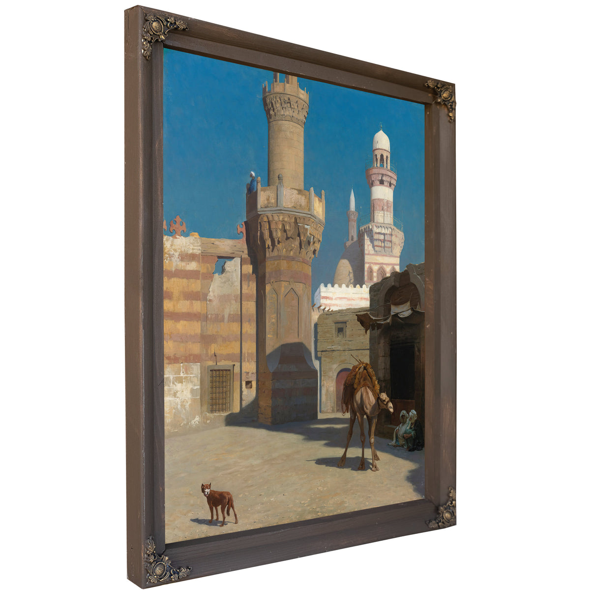 Une Journee Chaude Au Caire Devant la By Jean Leon Gerome