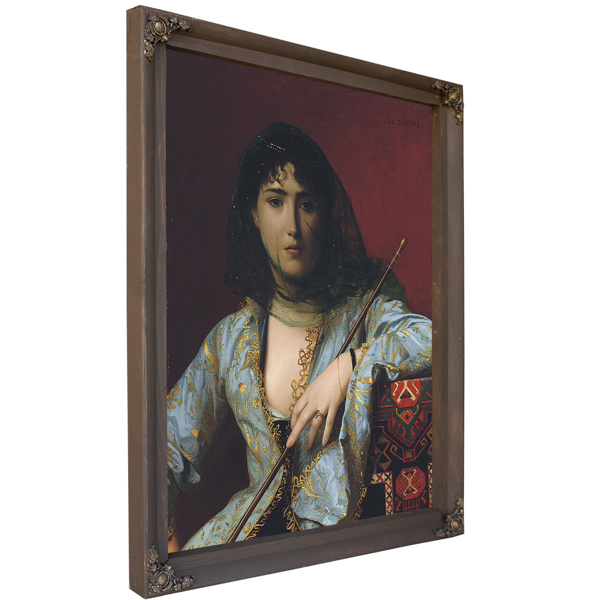 Veiled Circassian Beauty By Jean Leon Gerome