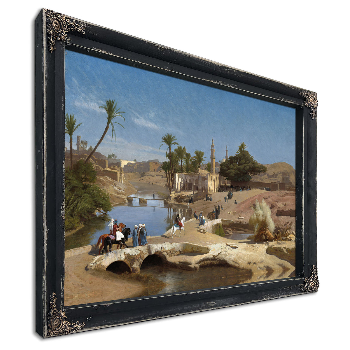 View Medinet El Fayoum C 1868 1870 By Jean Leon Gerome