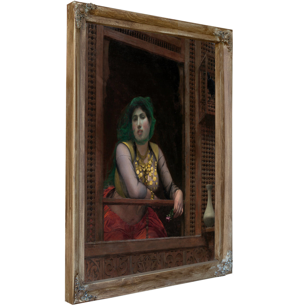Woman a Balcony 188788 By Jean Leon Gerome
