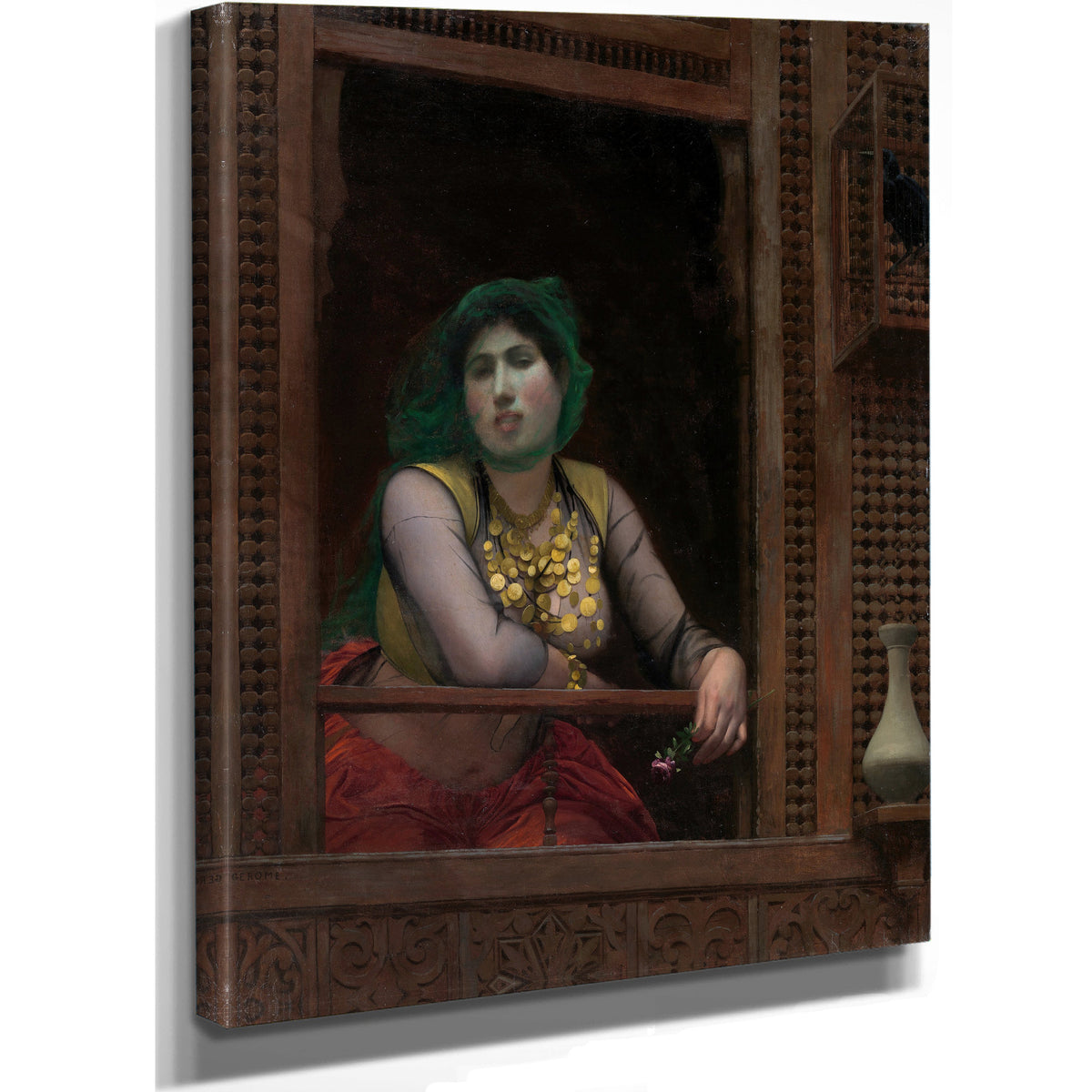 Woman a Balcony 188788 By Jean Leon Gerome